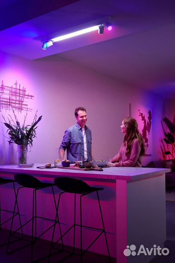 RGB лампа, торшер угловой светильник 200 см