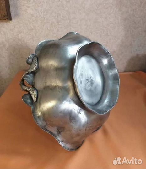 Ваза для фруктов олово Германия