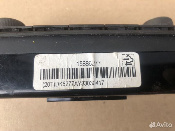 Блок управления отопителем Cadillac Escalade III