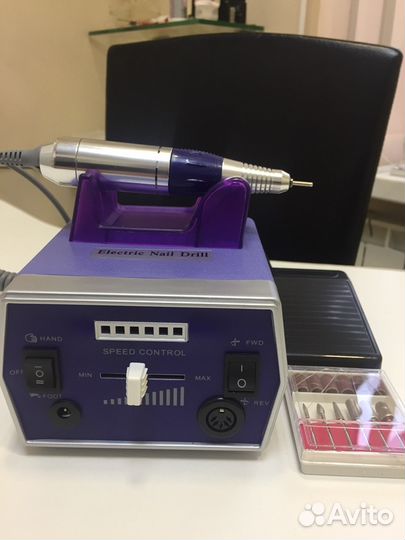 Аппарат для маникюра nail. 45W-35000 об. Новый