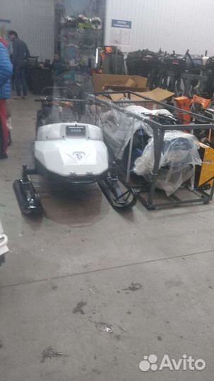 Мотобуксировщик Бурлак Егерь