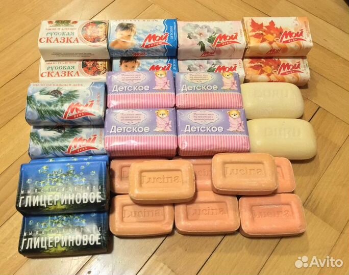 Туалетные мыло СССР