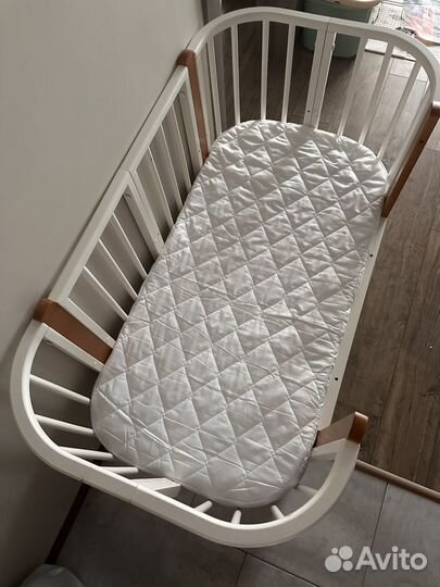 Кроватка детская с матрасом бу