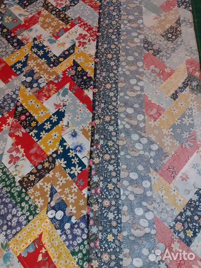 Штора лоскутная в стиле Витраж на кухню/дача/дом