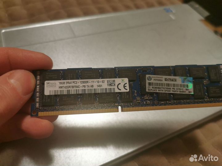 Оперативная память 16 GB ddr3 серверная
