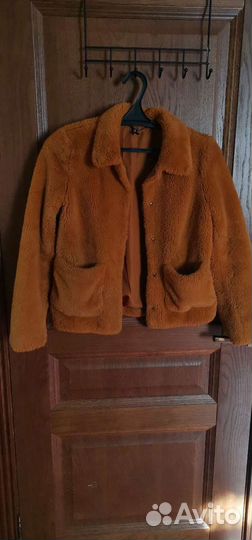 Кардиган весенний с искусственного меха