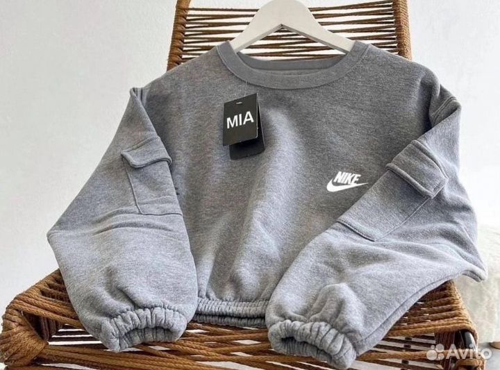 Флисовый свитшот Nike (женский)