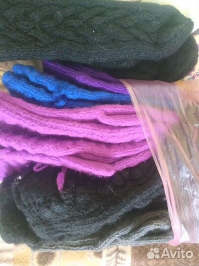 Платок шаль,вязанные изделия