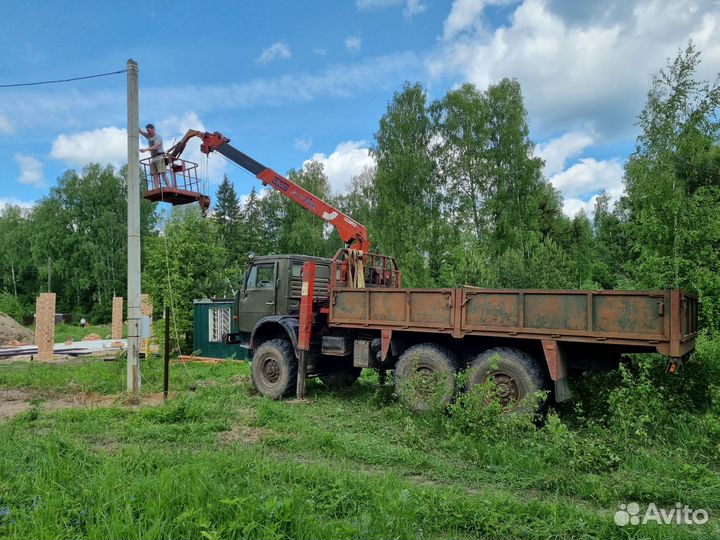 КАМАЗ 4310 с КМУ, 1991