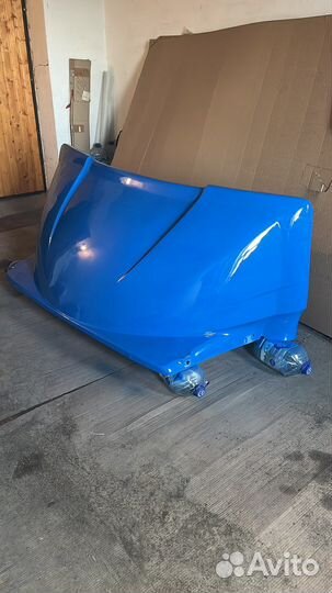 Спойлер на крышу газель