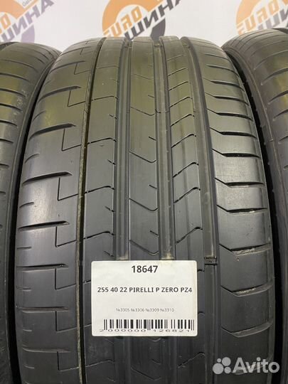 Pirelli P Zero PZ4 255/40 R22 95V