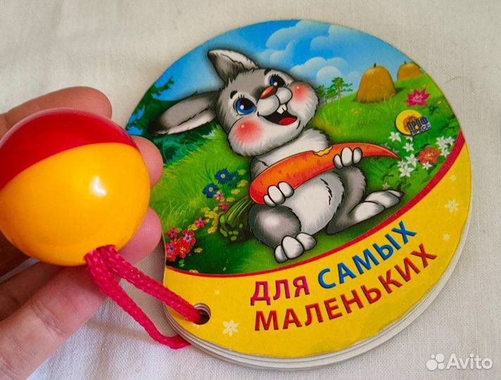 Книжка с погремушкой