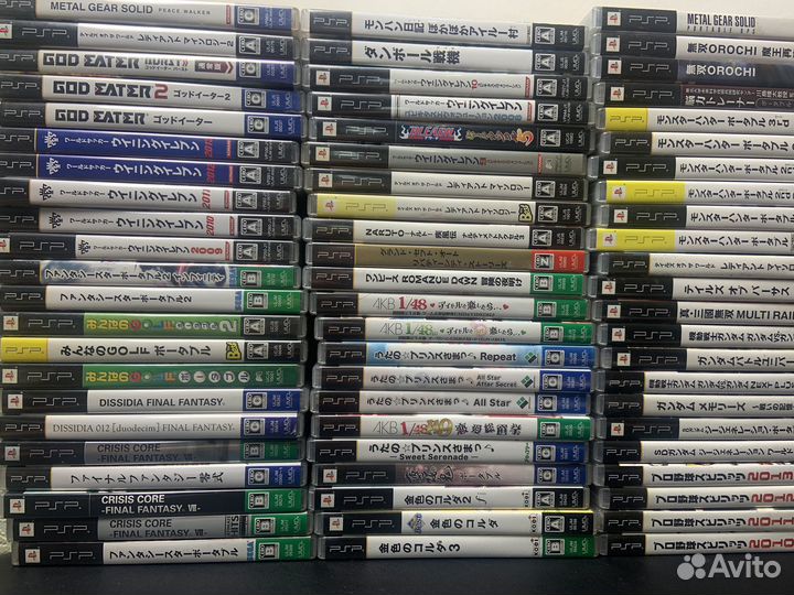 Игры на PSP(Япония) 90 штук 1#