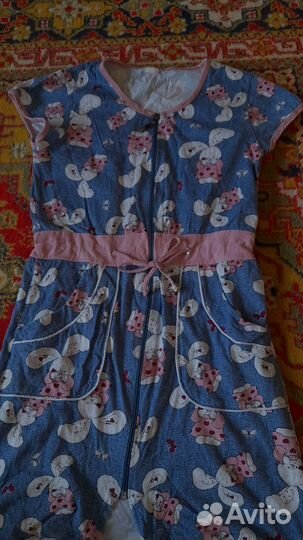 Халат домашний женский трикотажный