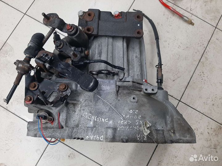 МКПП Kia Sportage 2 поколение (рестайлинг) D4EA