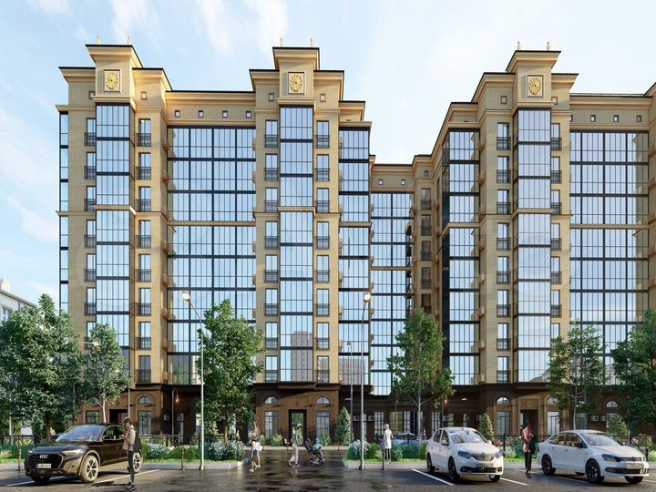 3-к. квартира, 85,9 м², 3/9 эт.