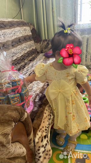 Нарядное платье для девочки 1 год