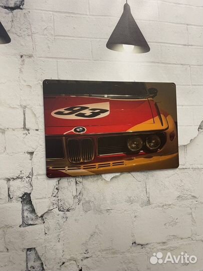 Декор на стену BMW авто 93