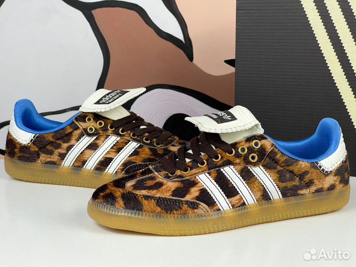 Adidas Samba Wales Bonner Pony Leo Brown