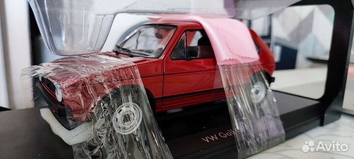 VW Golf GTI 1976 Red 1:18 Norev