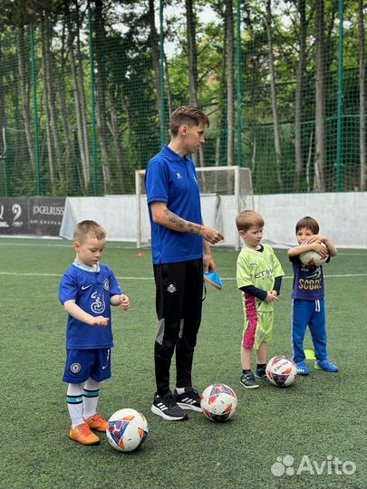 Тренировки по футболу для детей