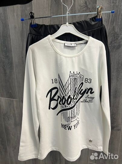 Костюм юбка + лонгслив. 146-164 