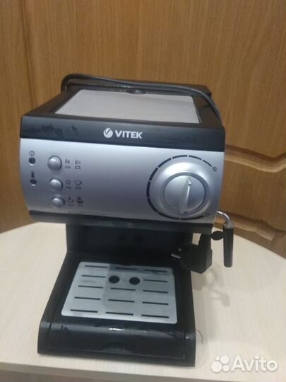 Кофеварка рожковая vitek vt-1511