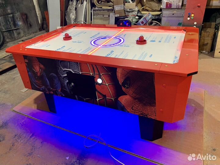 Ремонт аэрохоккея, замена игрового поля