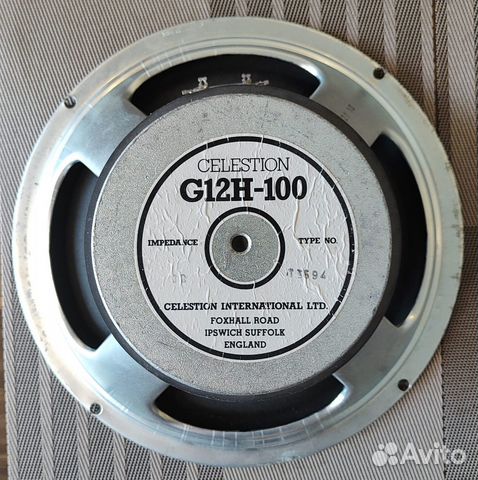 Celestion G12H-100 1987 год