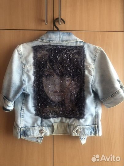 Балеро джинсовое