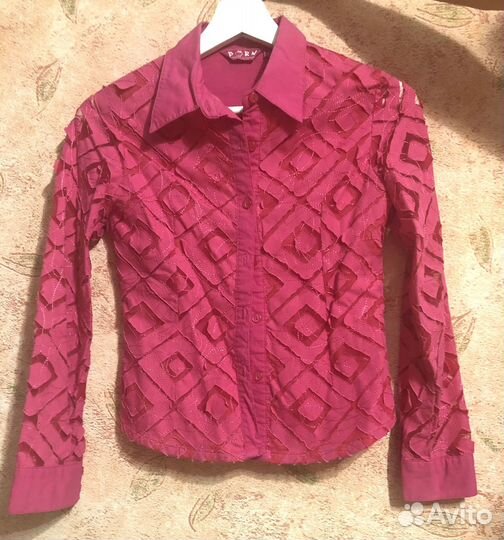 Блузка рубашка для девочки