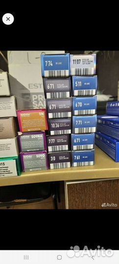 Краска для волос эстель,лонда,экос,tnl