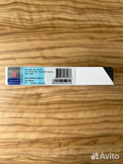 Windows 10 Pro Box / Виндовс 10 Про в коробке