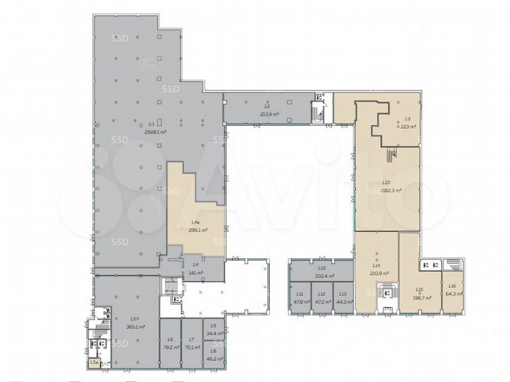 Продам торговое помещение, 1182.3 м²