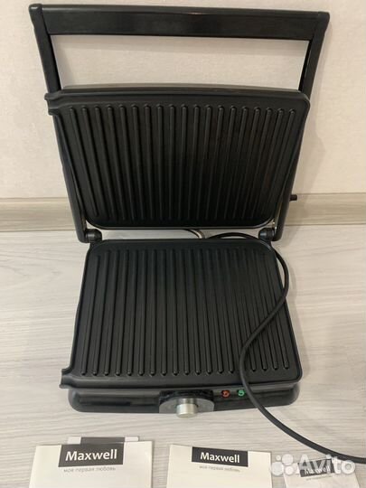 Пресс гриль maxwell MW-1960 ST