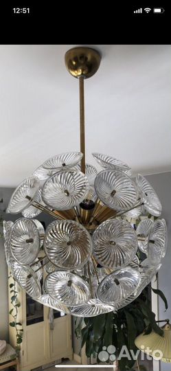 Люстра Одуванчик Спутник 60-е