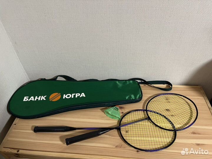 Набор для бадминтона в чехле новый