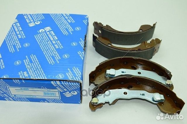 K1255-01 4168.00 колодки барабанные Nissan Mi