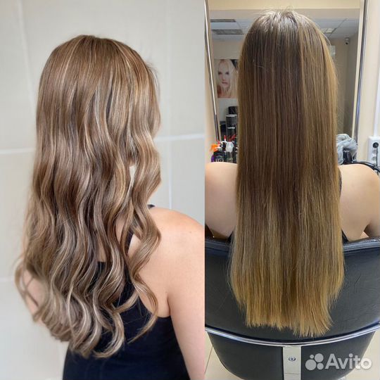 Полировка волос/Стрижки/Окрашивание