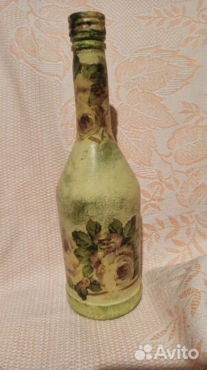 Керамика банка, горшочек, бутылка декупаж