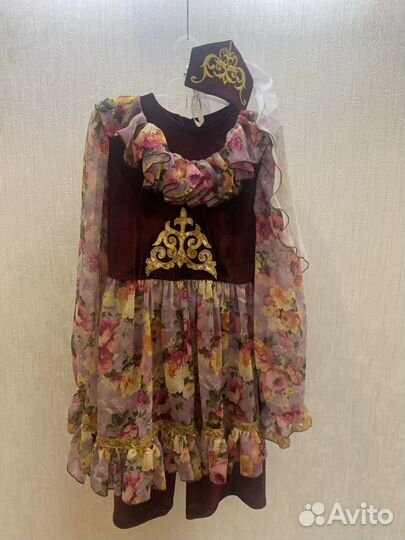 Татарский костюм для девочки, прокат