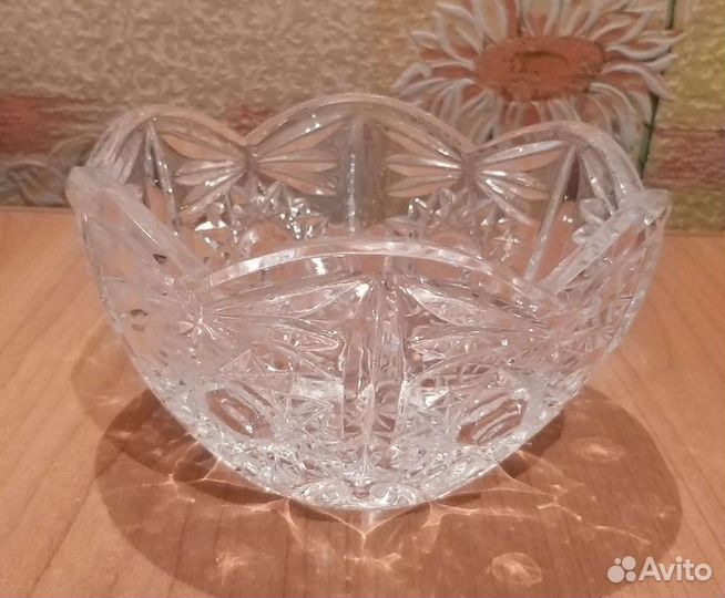 Ваза хрустальная СССР
