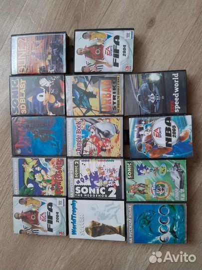 Картриджи sega