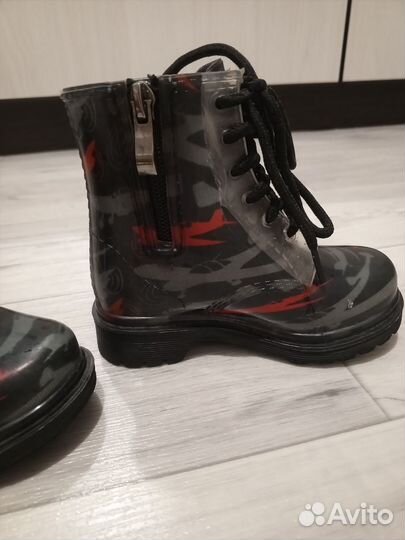 Детские резиновые сапоги 23 размер