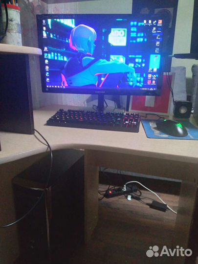 Игровой пк i3 7100 rx550