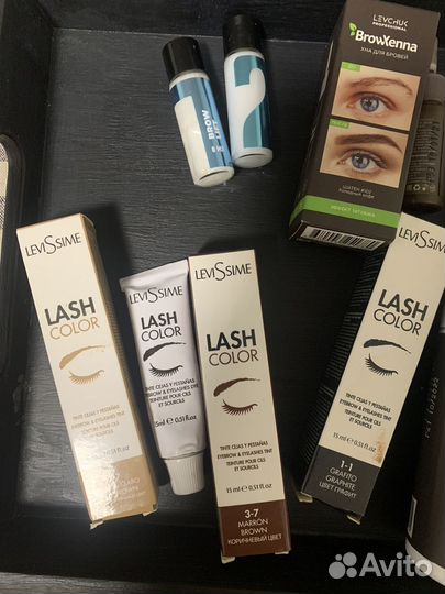 Краски для бровей