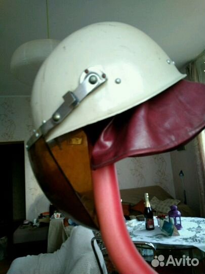 Шлем пожарника СССР