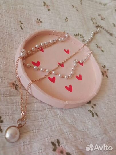 Подставка из глины для украшений ручной работы