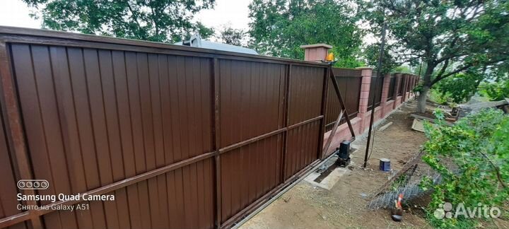 Откатные ворота