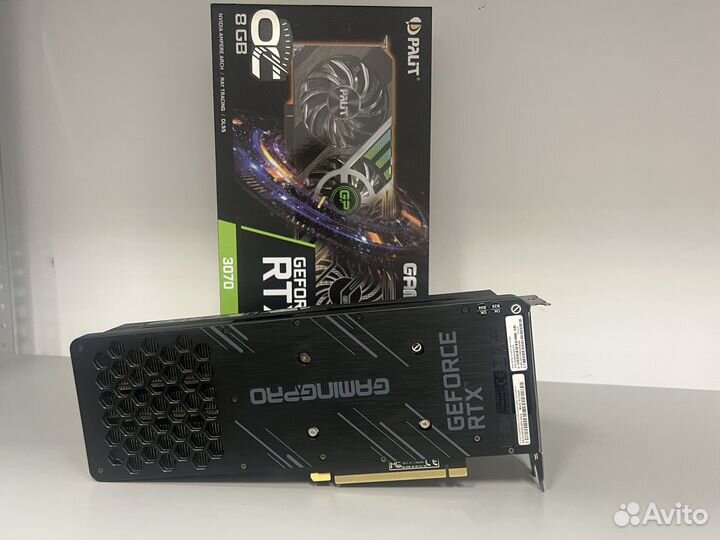 Видеокарта RTX 3070 GamingPro OC 8gb Palit